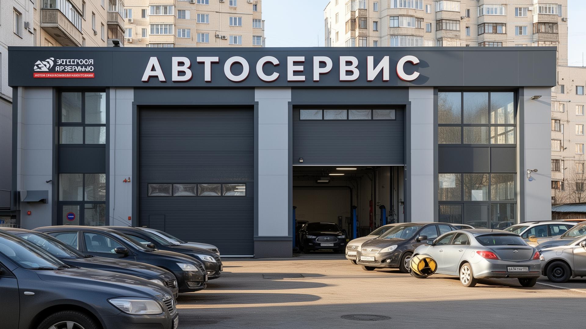 Сетевой автосервис в спальном районе СПб